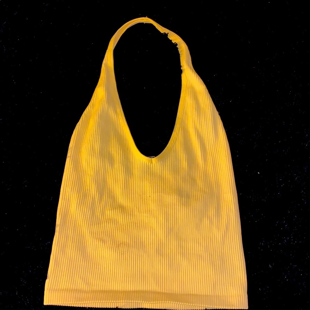 Yellow halter crop